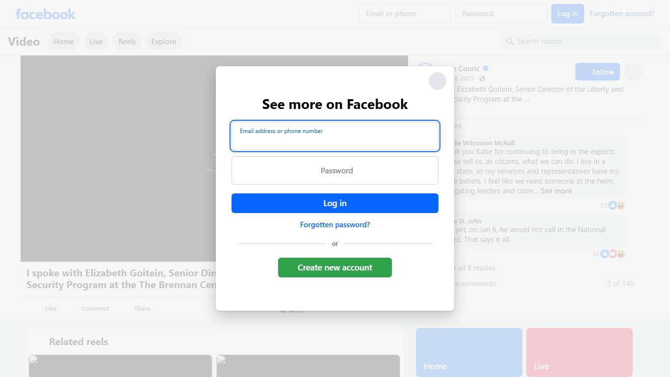 I spoke with Elizabeth Goitein, Senior Director of the Liberty and National Security Program at the The Brennan Center for Justice, about the LA protests. She’s one of the most knowledgeable people out there when it comes to executive power, the rule of law, and what’s happening right now with the National Guard and the protests in Los Angeles. Watch our entire conversation here https://katiecouric.visitlink.me/q4RxJK | Katie Couric | Facebook